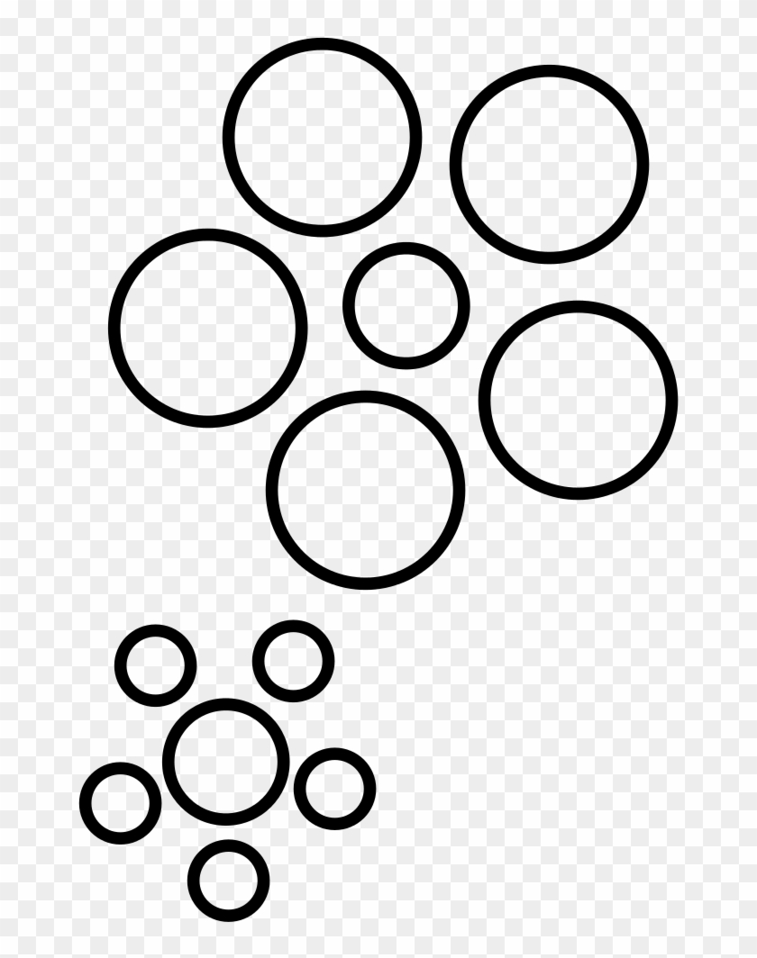 Mountain River Clip Art Black And White - Circle Various Sizes #438120