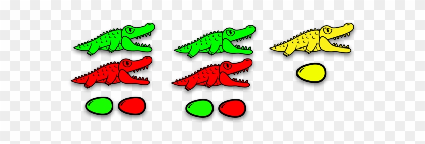 Continuing With The Example Above, The Orange Alligator - Colors Of Alligators #438132