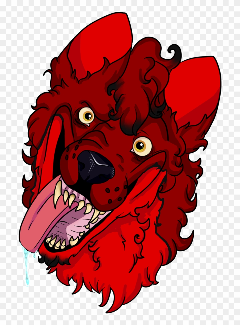 Snout Demon Dog Clip Art - Cartoon #438271