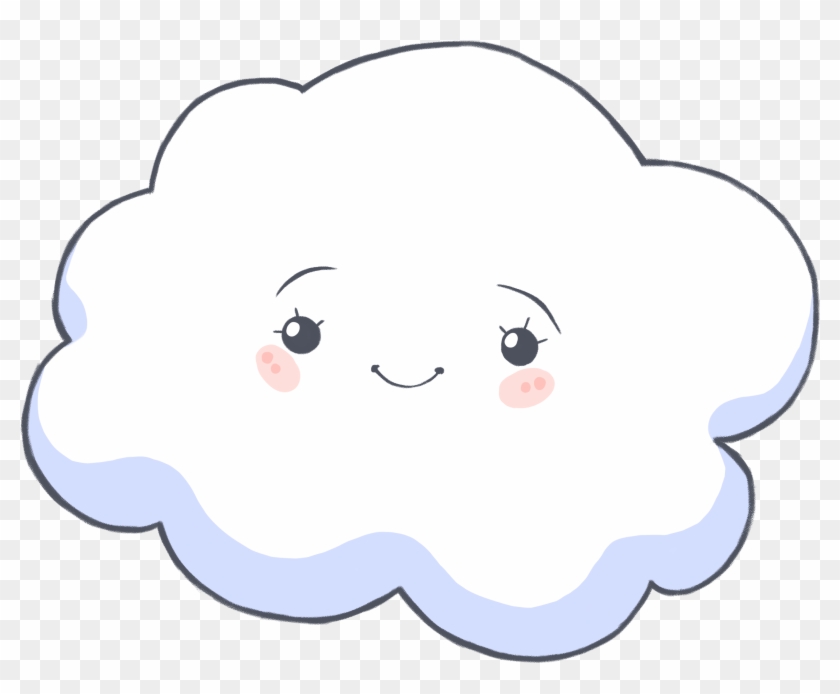 'what A Cloudy Day' Ebook Teaches Children The Difference - Cartoon Cloud With Face #438290