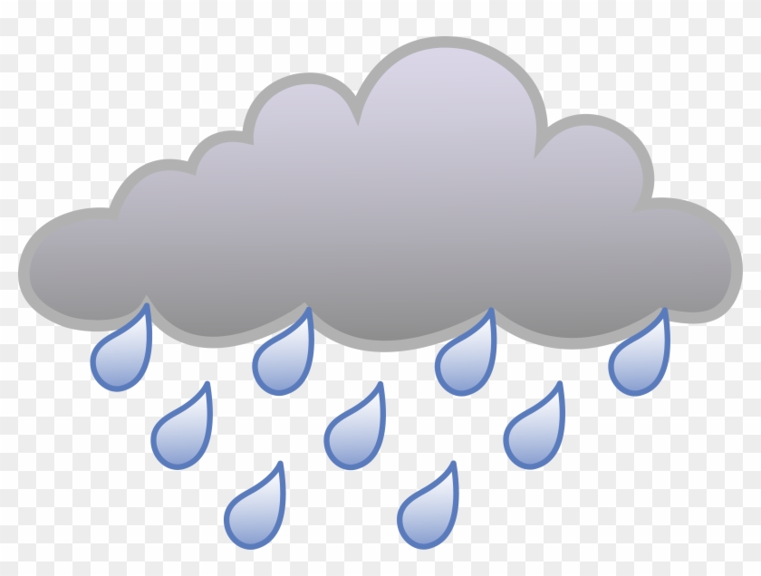 Rain Cloud Weather Symbol - Rain Cloud #438338