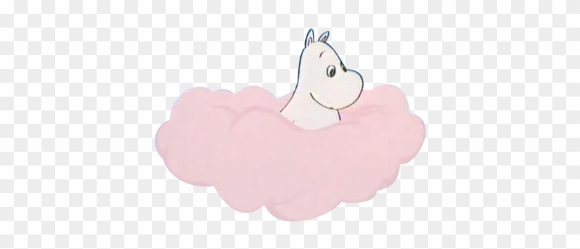 “ A Little Transparent Cloud Moomin To Make Your Day/blog/life - Moomin On A Cloud #438351