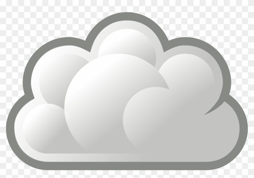 Gray Clouds Clipart - Weather Symbols #438353