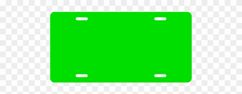 Assorted Color License Plates - Assorted Color License Plates #438358
