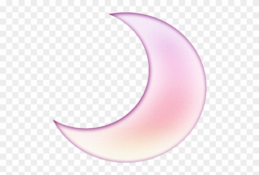 Cartoon Moon Clipart - Pink Moon Clipart #438374