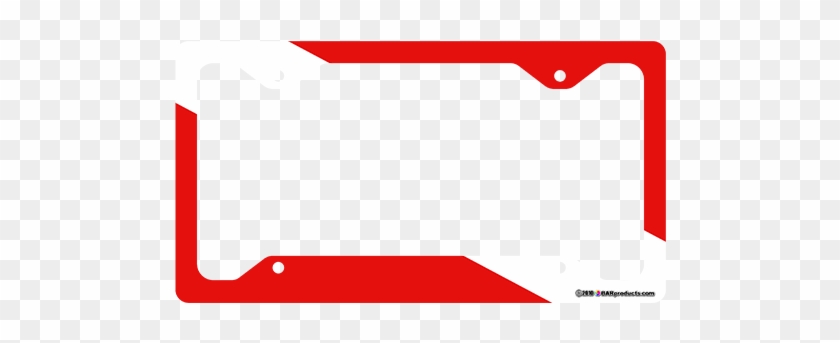 Diver Flag License Plate Frame - Diver Down Flag #438393