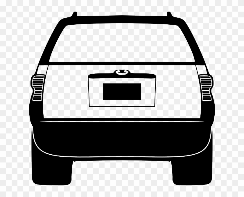 Car Silhouette Back Png #438431
