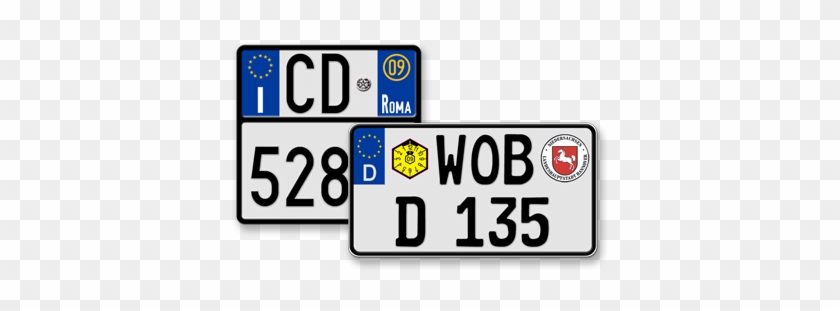 Motorcycle License Plates - Sign #438456