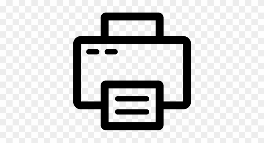 Printer - Printer Icon Free Vector #438532