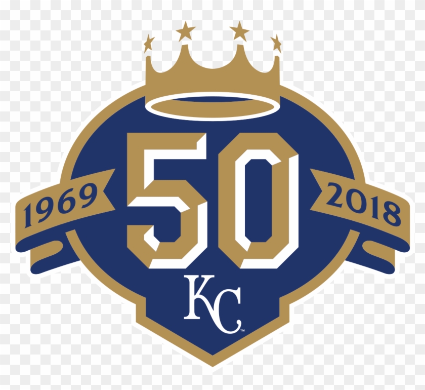 Kansas City Royals 50th Anniversary Logo #438564