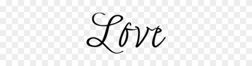 Love Tattoo Clipart Png Text - Tatoo Love Hd Png #438648