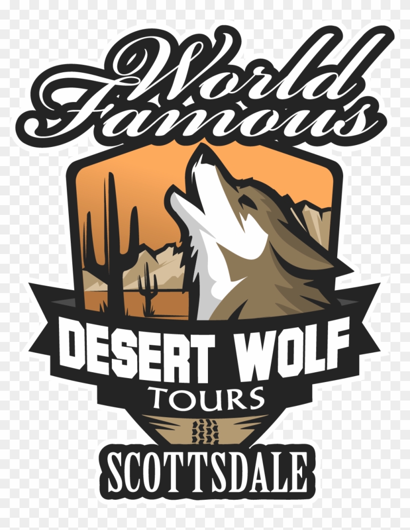 Desert Wolf Tours Logo Buff Colour - Desert Wolf Tours Logo #438727