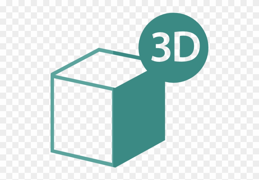 3d Printer Cube Symbol - Portable Network Graphics #438740