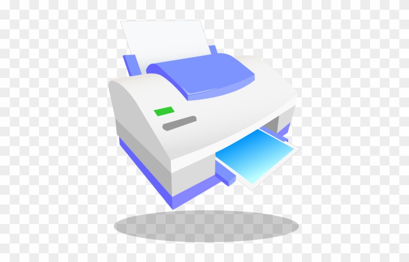 Vector Cartoon Printer - Printer Vector Cartoon #438811