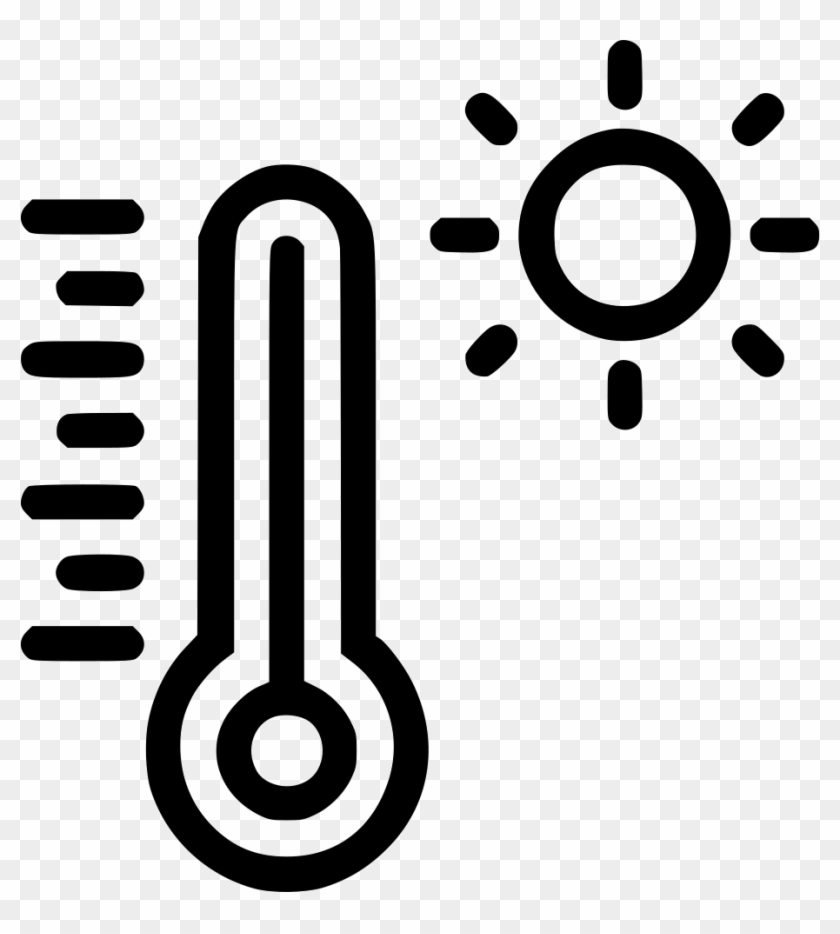 Thermometer Temperature Reading Hot Light Comments - Temperature Icon #438898