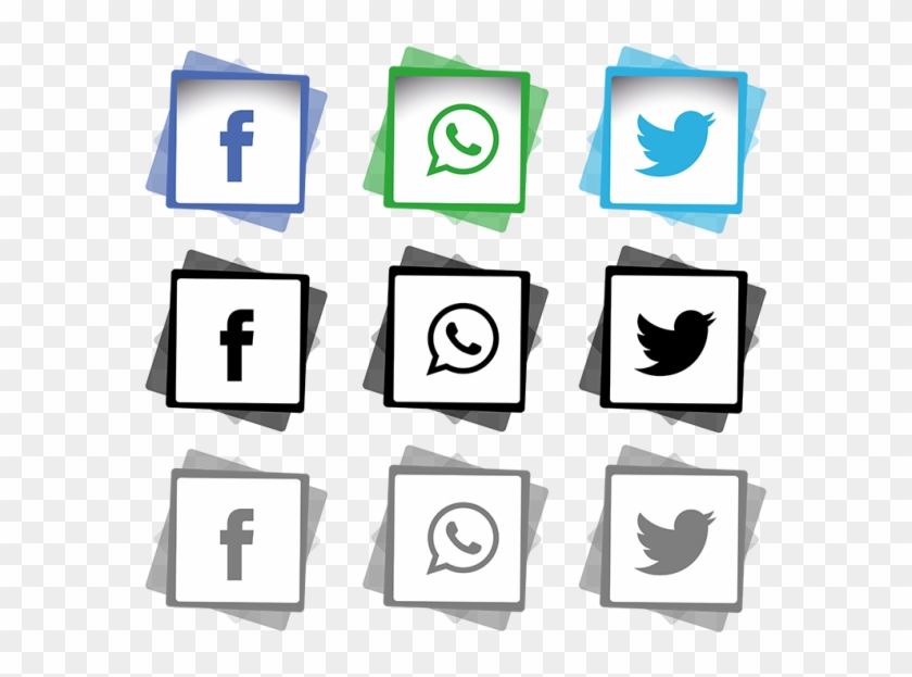 Social Media Icons Set, Social, Media, Icon Png And - Social Medio De Comunicacion #438942