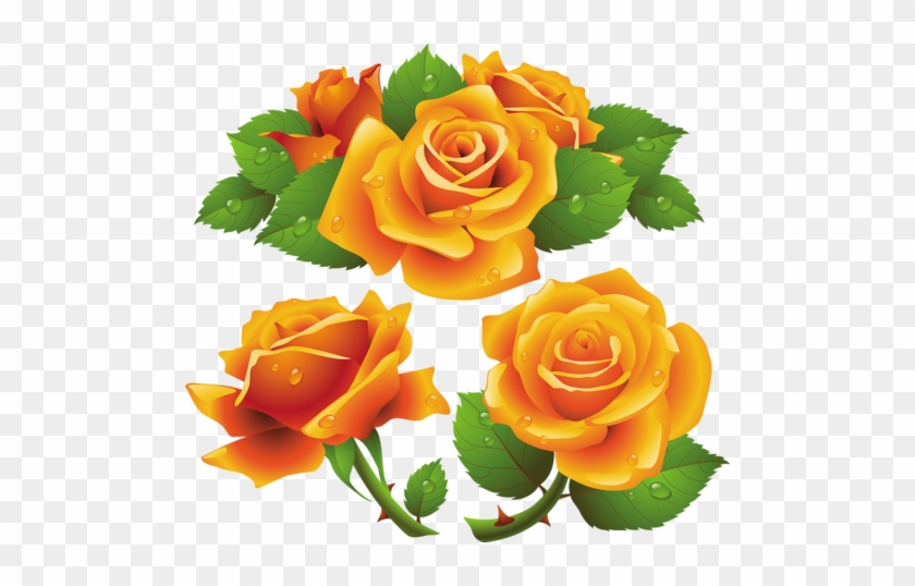 Tattoo Picstattoo Ideasorange Rosesrose Tattoosbeautiful - Yellow Roses Free Vector #438982