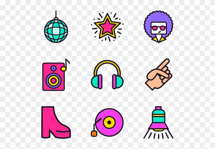 Disco Music Collection - Dance Png Icons #439035