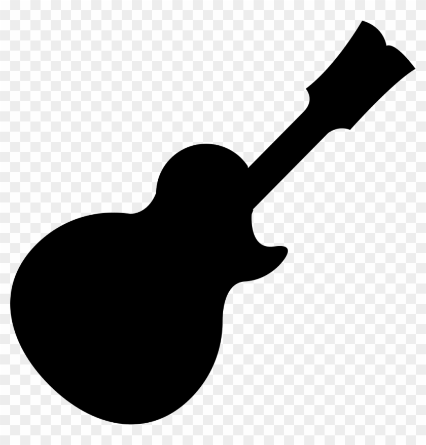 Music Guitar Black Silhouette Comments - Silhueta Musica #439060