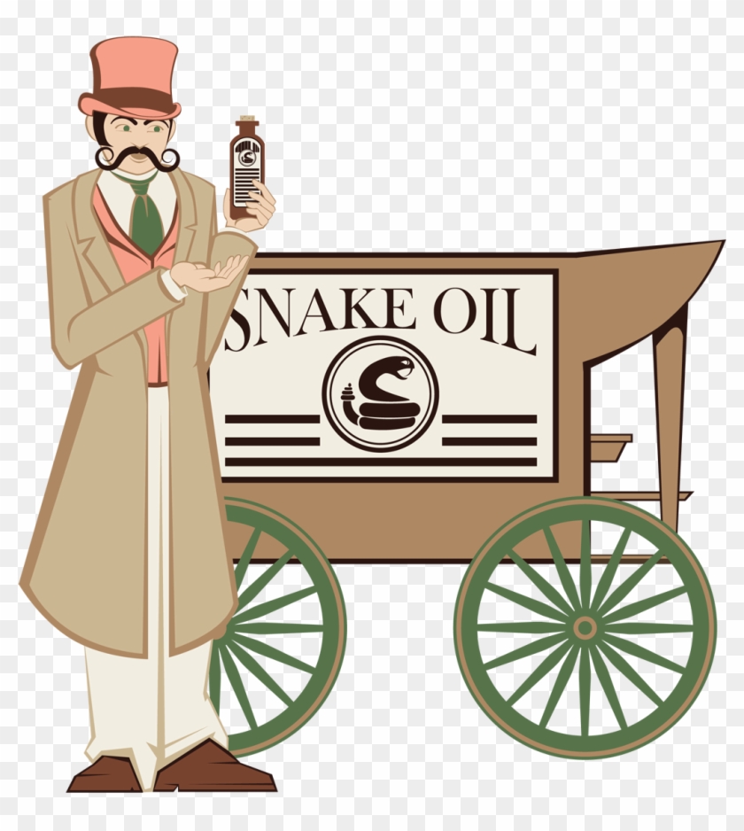 Snakeoil - Snake Oil Salesman Cartoon #439067