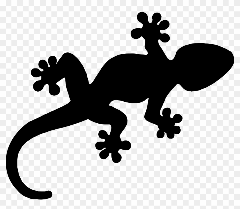 Png File - Gecko Silhouette #439071