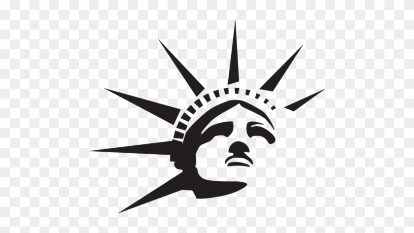 Statue Of Liberty Head And Crown - Statue Of Liberty Head Vector #439080