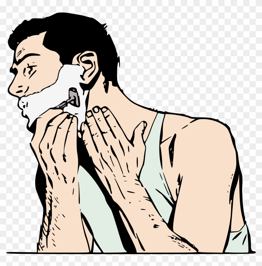 Shaving - Colour - Shaving Clipart #439083