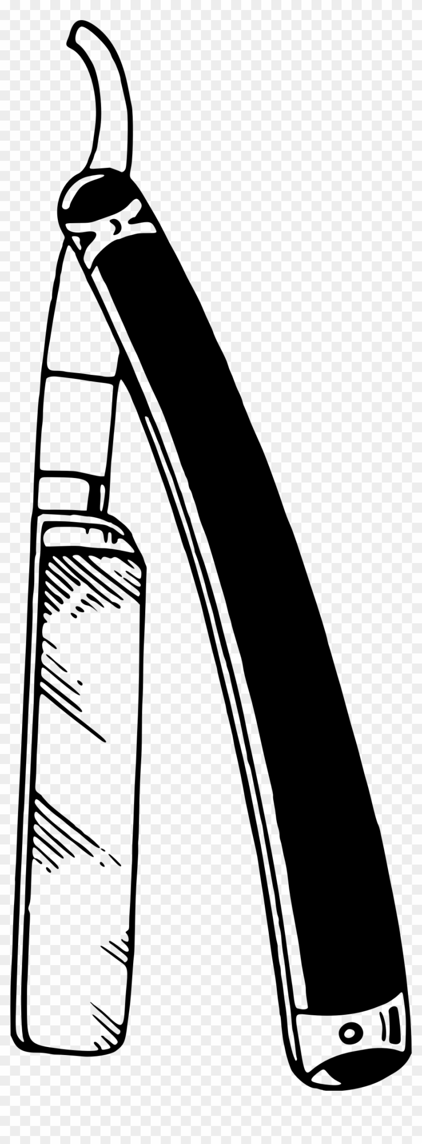 Big Image - Straight Razor Clipart #439098