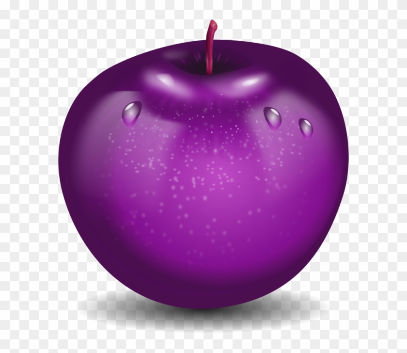 Purple Apple Stock Image - Purple Apples Clipart #439122