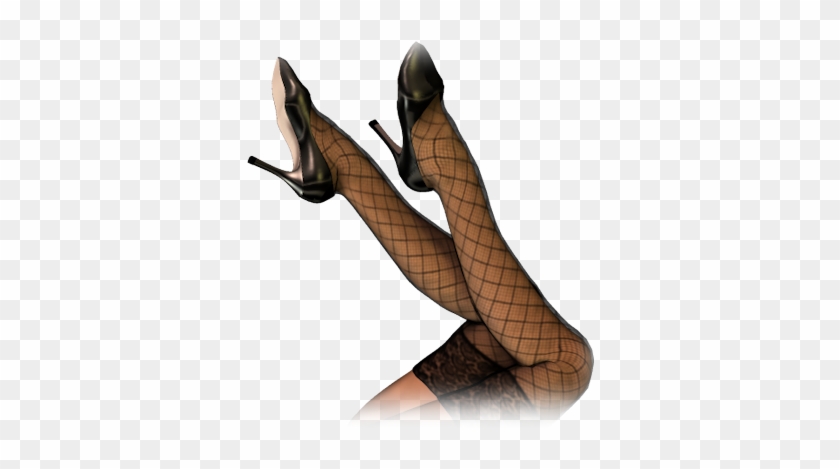 Sensual-27 - Fishnet Legs Png #439171