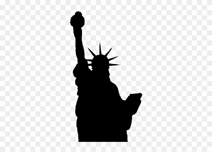 statue of liberty silhouette free