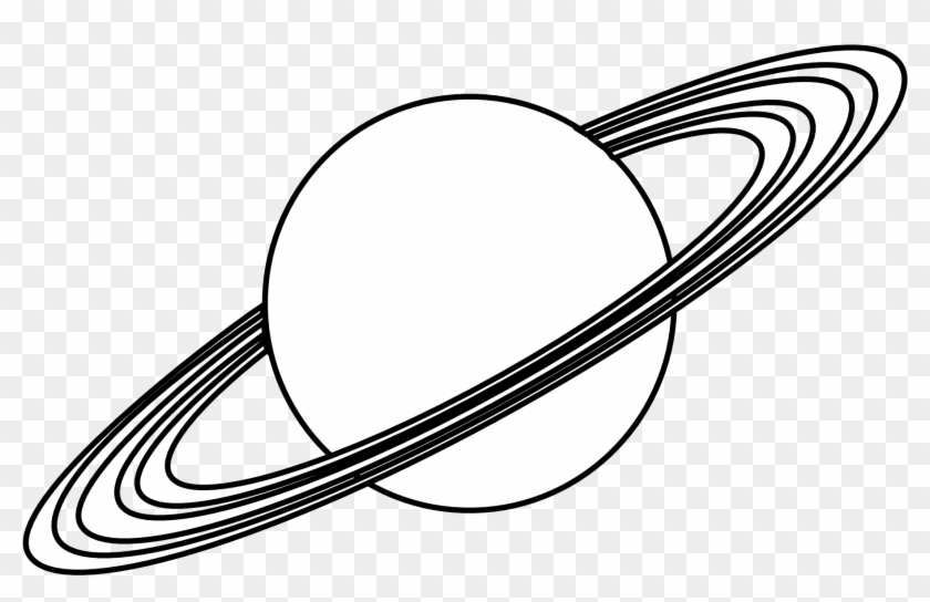 Attractive Planet Coloring Pages To Download And Print - Black And White Planet #439195
