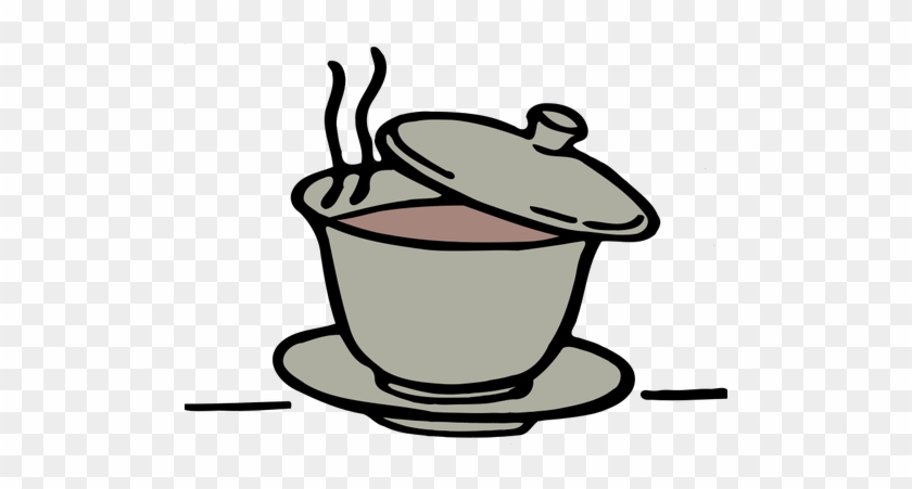 Tea Cup Outline - Lid In Clip Art #439225