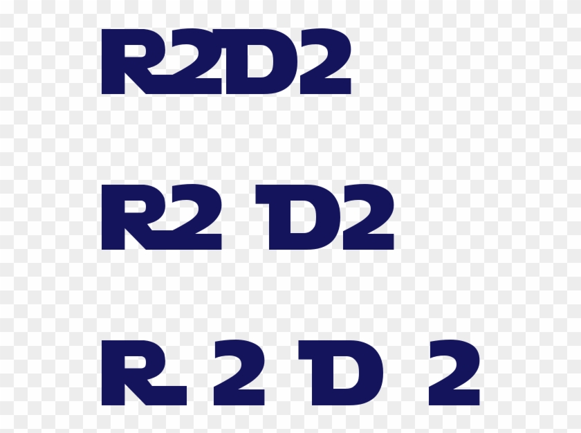 Star Wars Font - R2-d2 #439233