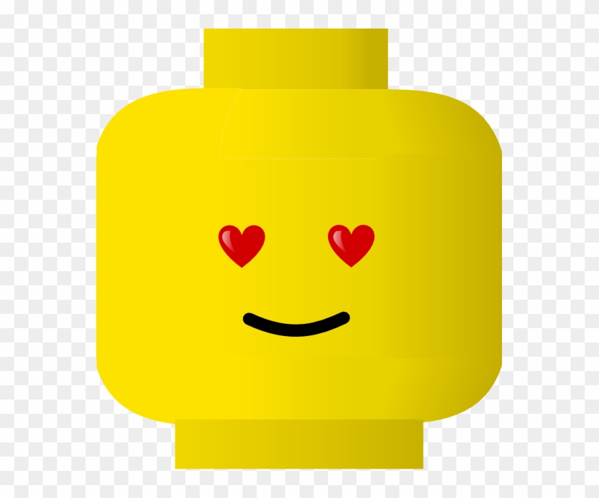 Pitr Lego Smiley Love Scalable Clipart - Lego Head Clipart #439235