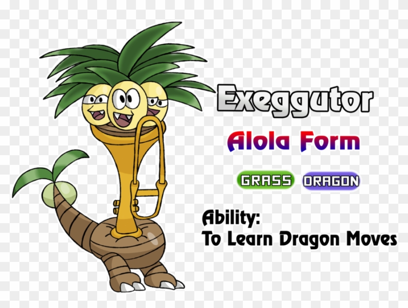 Exeggutor Alola Form - Alola Form Exeggutor #439243