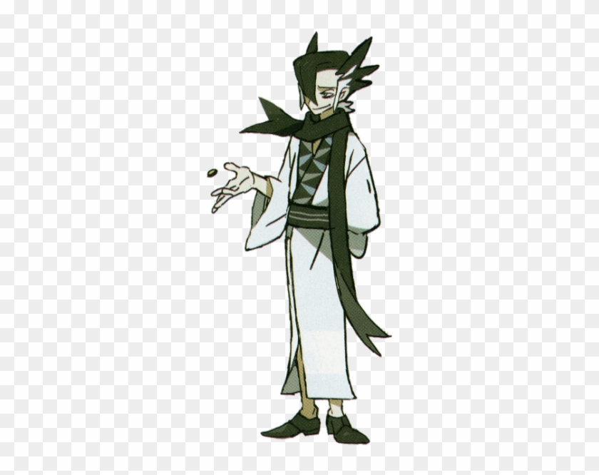 #sun Moon Grimsley From The Official Artwork Set For - Pokémon Sm Concept Art Grimsley #439346