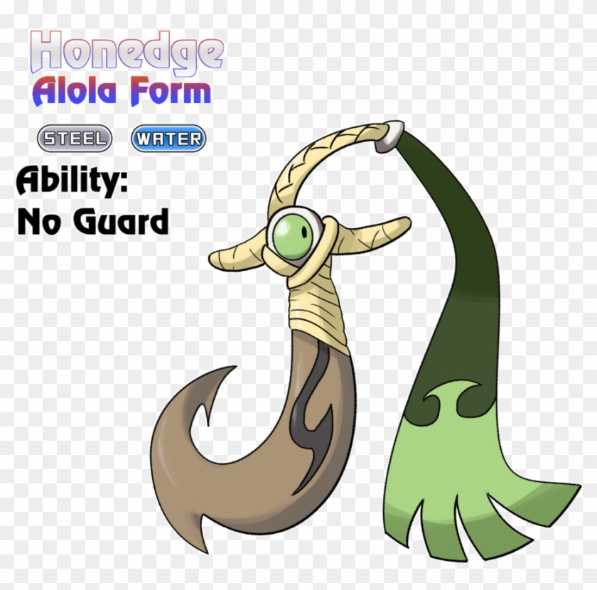 Alola Form By Locomotive111 Honedge - Pokemon Alola Forms Fanmade #439368