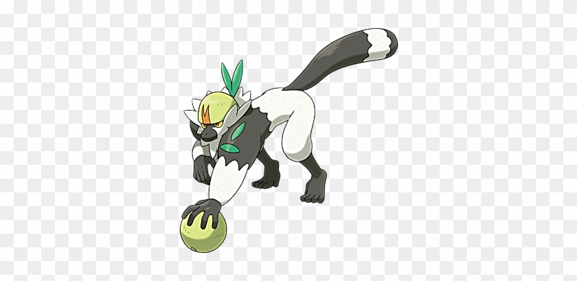 The Former Attacks Opponents By Throwing Berries At - Pokemon Passimian #439411