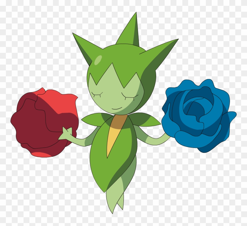 Pokemon Sun And Moon Anime Download Pink And Blue Flower Pokemon Free Transparent Png Clipart Images Download