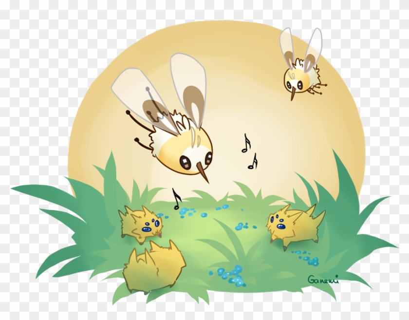 Cutiefly And Joltik By Ganemi Cutiefly And Joltik By Pokemon Cutiefly Free Transparent Png Clipart Images Download