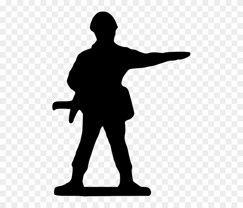 Free Pictures Soldiers - Cartoon Soldier Black #439455