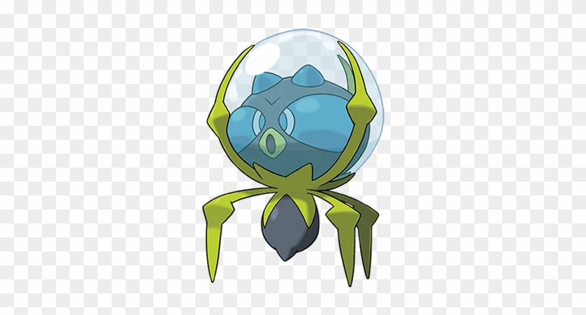 The Water/bug-type Dewpider Is One Of The New Pokemon - Water Bug Type #439456