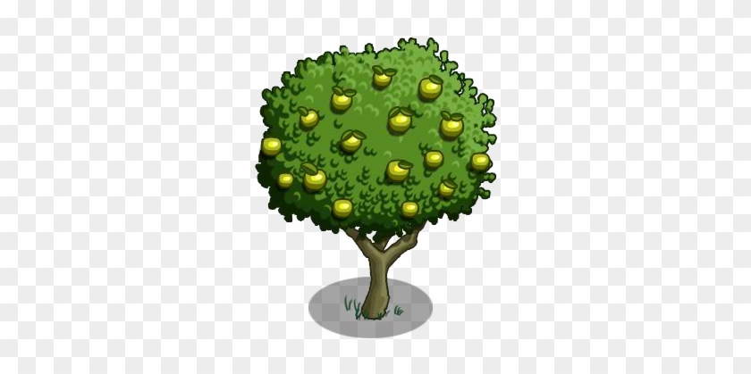 Granny Smith Apple Tree2-icon - Tree Clipart Transparent Background #439567