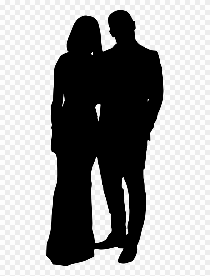 Silhouette Images Of Couples - Couple Silhouette Transparent Background #439570