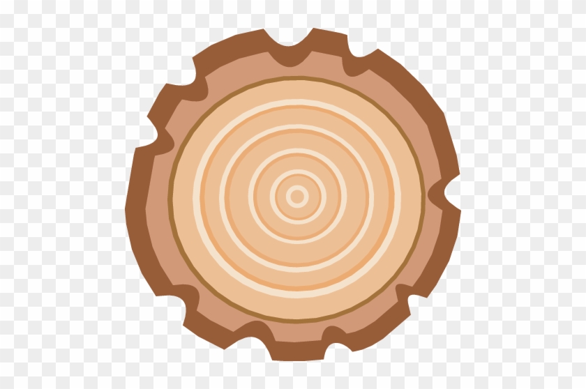 Wood Slice Texture Wooden Circle Cut Tree Material - Wood Slice Clip Art #439574