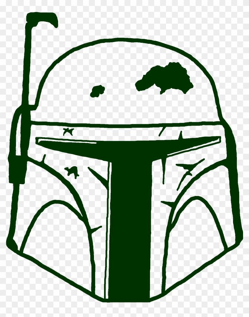 Boba Fett Helmet - Boba Fett Vector Logo #439660