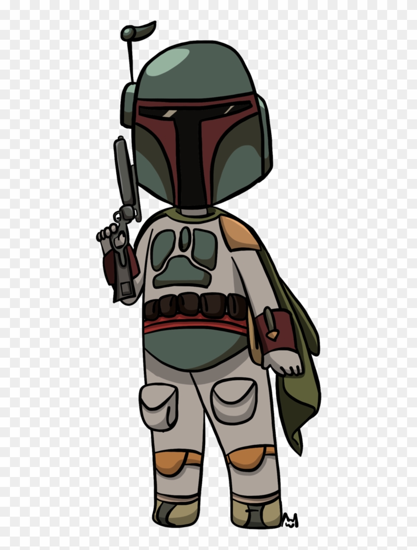 Chibi Boba Fett By Neko San Art - Manga #439663