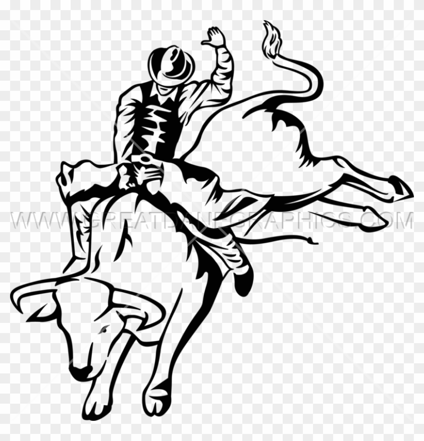 Pin Bull Rider Clip Art - Bull Rider Clip Art #439760