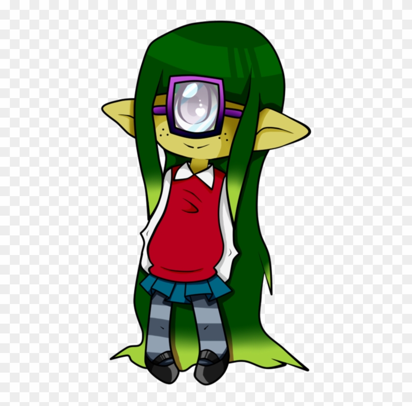 Cyclops Girl By Riverfisk - Anime Girl Cyclops With Glasses #439809